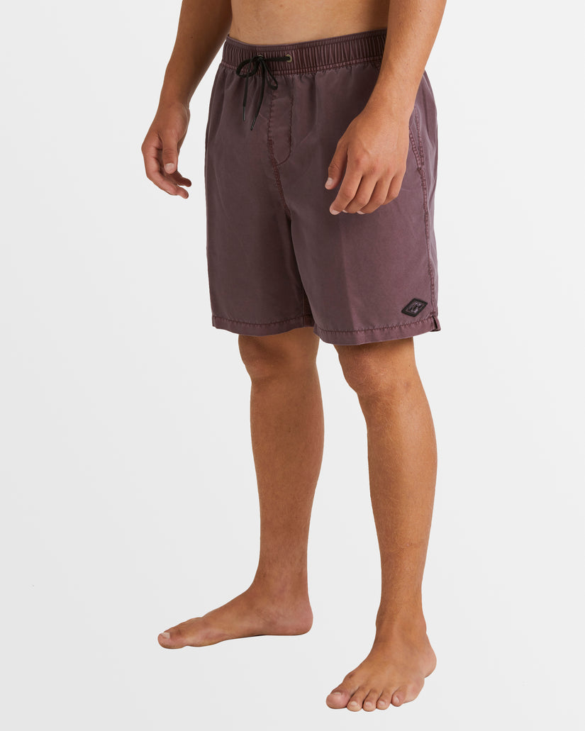 Mens All Day Over Dye Layback 17" Boardshorts